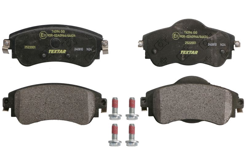 Pastillas de freno de disco TEXTAR 2522001 para Citroen C4 II