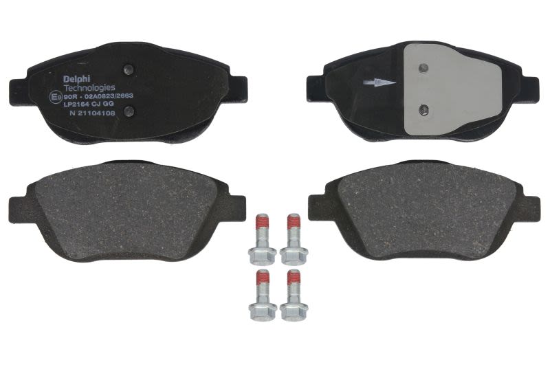 Pastillas de freno de disco DELPHI LP2164 para Citroen C3 II