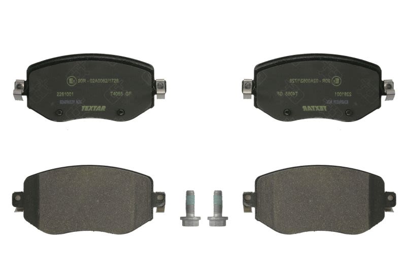 Pastillas de freno de disco TEXTAR 2261001 para Renault Megane IV