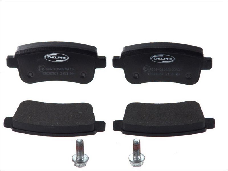 Pastillas de freno de disco DELPHI LP2153 para Renault Clio V