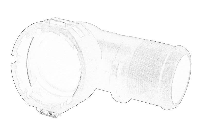 Brida de refrigerante OE HYUNDAI 254851J000 para Hyundai Elantra V