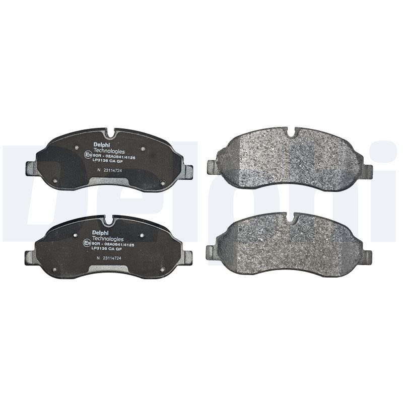 Pastillas de freno de disco DELPHI LP3136 para Ford Transit V363