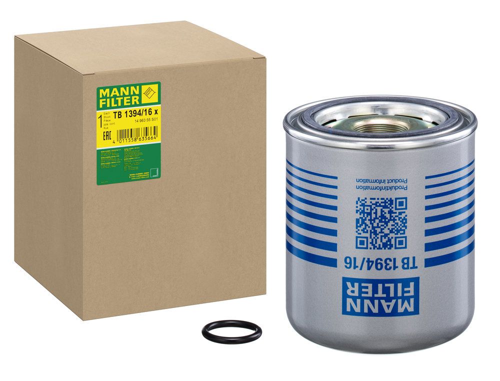 Cartucho del secador de aire, sistema de aire comprimido MANN-FILTER TB 1394/16 x para DAF F