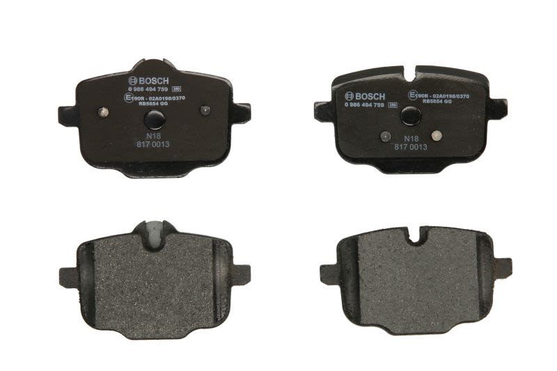 Pastillas de freno de disco BOSCH 0 986 494 759 para BMW Serie 5 (F10) 2010-2016