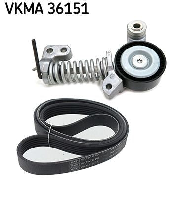 Juego de correa multinervada SKF VKMA 36151 para Volvo V40