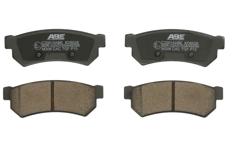 Pastillas de freno de disco ABE C20015ABE para Chevrolet Nubi