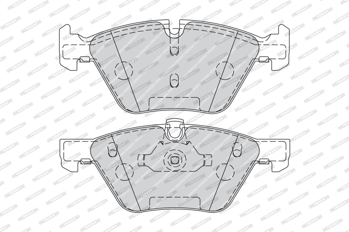Pastillas de freno de disco FERODO FDB1773 para BMW Serie 1 (E81) 2006-2011