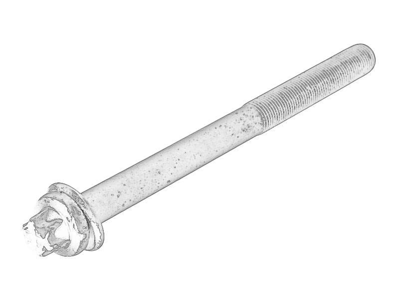 Juego de pernos de culata OE FIAT 504081515 para Peugeot Boxe