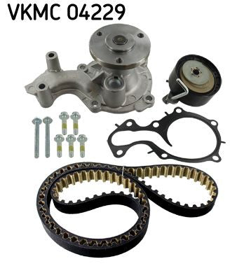 Kit de bomba de agua y correa de distribución SKF VKMC 04229 para Ford Fiesta VI