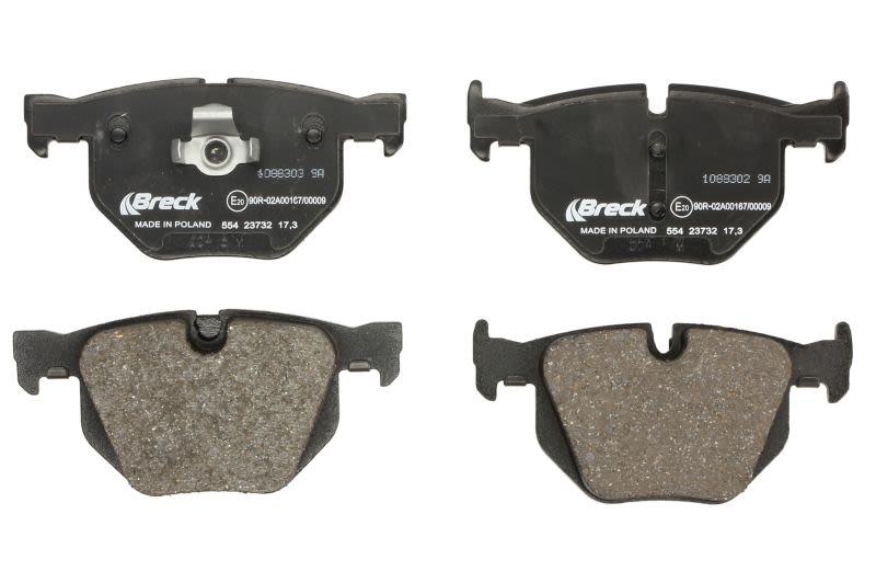 Pastillas de freno de disco BRECK 23732 00 554 00 para BMW Serie 3 (E90) 2004-2011