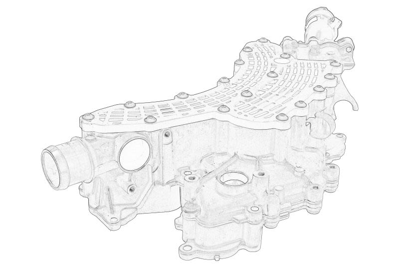 Termostato de refrigerante OE VW 057 121 111AA para Audi A8 D5