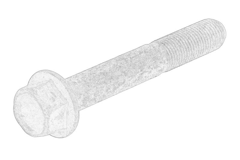 Perno de fijación de rótula OE HYUNDAI 5511707100 para Hyundai Accent II