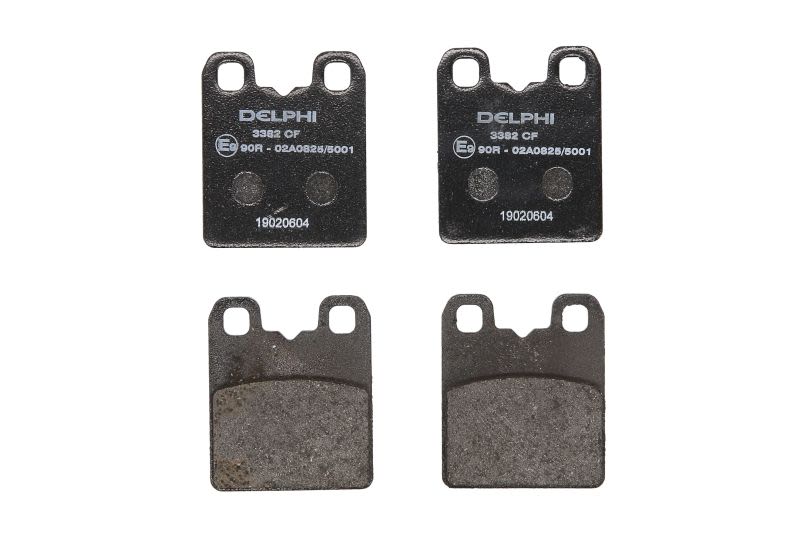 Juego de pastillas de freno, freno de estacionamiento de disco DELPHI LP3382 para Maserati Ghibli III