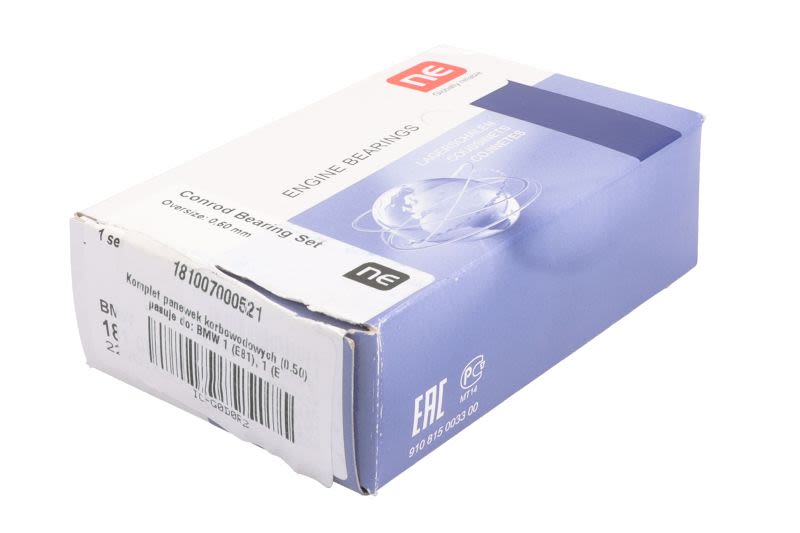 Juego de metales de biela NE 181007000521 para BMW Serie 1 (E81) 2006-2011