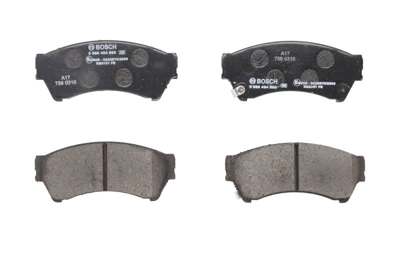Pastillas de freno de disco BOSCH 0 986 494 860 para Mazda 6