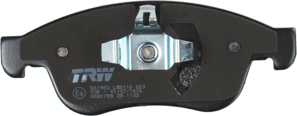 Pastillas de freno de disco TRW GDB1789 para Renault Clio V