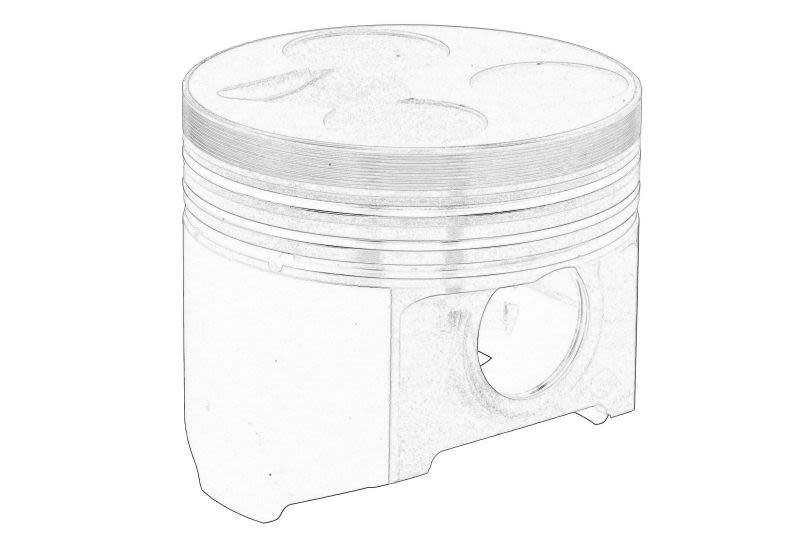 Kit de pistón y camisa de cilindro OE KUBOTA 1J51021113-KUB para Kubota V3600