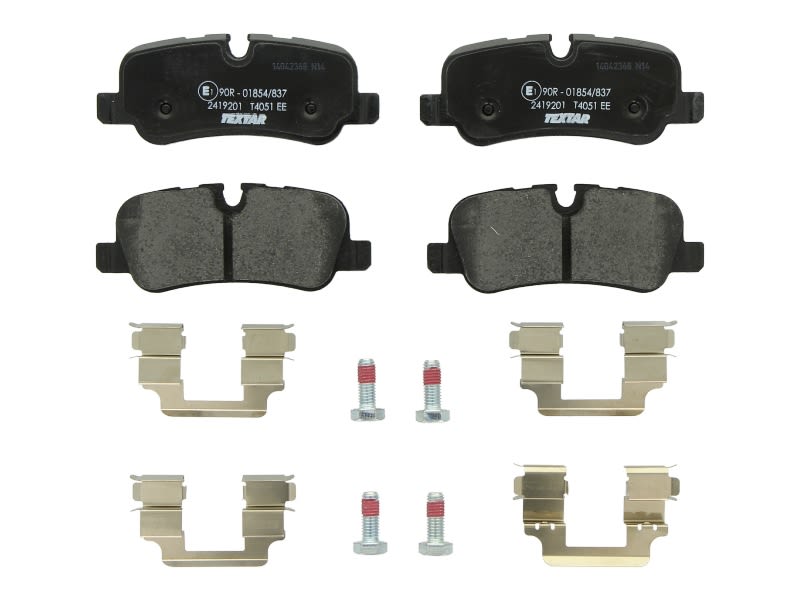 Pastillas de freno de disco TEXTAR 2419201 para Land Rover Discovery IV