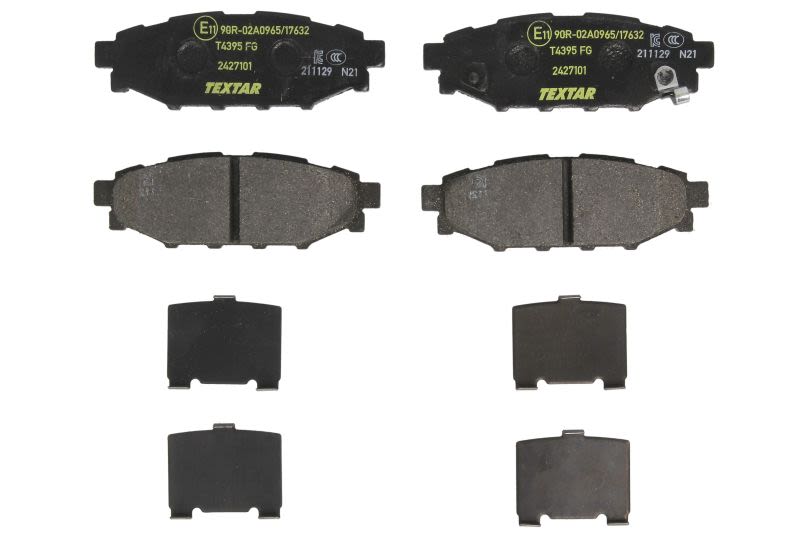Pastillas de freno de disco TEXTAR 2427101 para Subaru Imprez