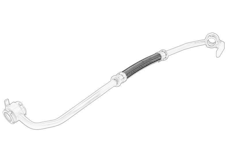 Línea de aceite de turbocompresor OE OPEL 9832803480 para Citroen C3 III