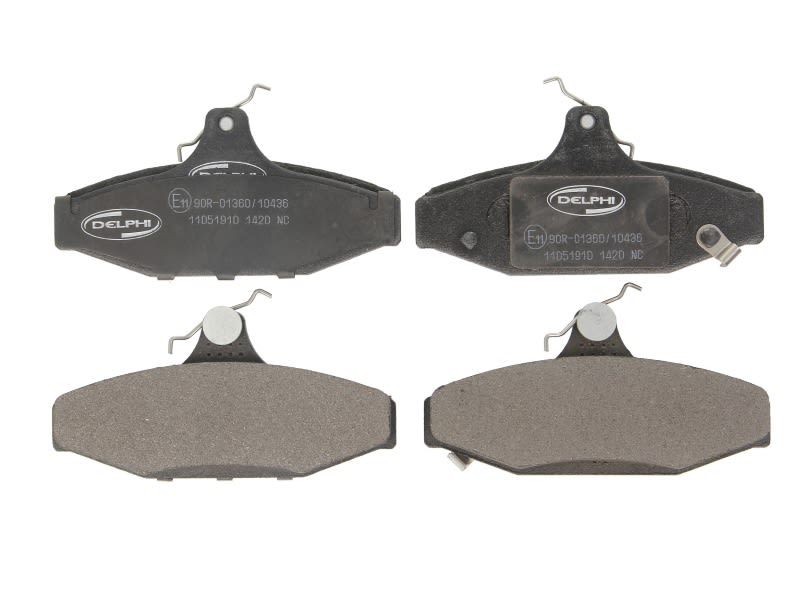 Pastillas de freno de disco DELPHI LP1420 para Ssangyong Musso