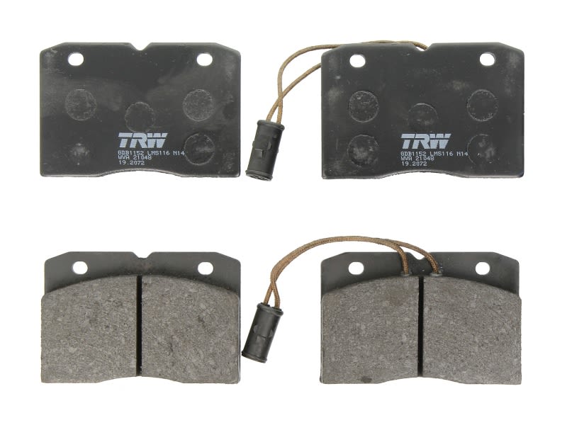 Pastillas de freno de disco TRW GDB1152 para Iveco Daily I