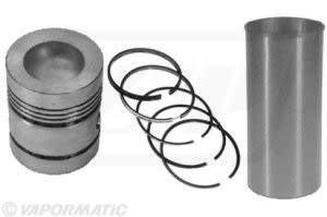Kit de pistón y camisa de cilindro VAPORMATIC VPB9623 para JCB 3CX