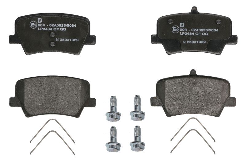 Pastillas de freno de disco DELPHI LP3434 para Volvo XC40