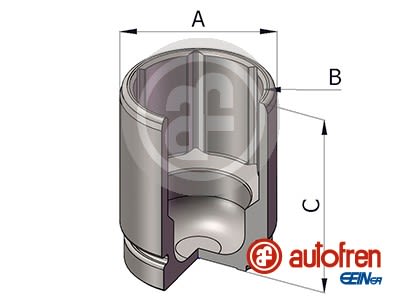 Pistón de cáliper de freno AUTOFREN SEINSA D025974 para Volkswagen Golf VIII