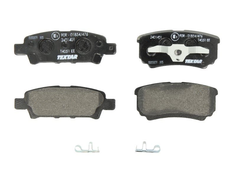 Pastillas de freno de disco TEXTAR 2401401 para Mitsubishi Lancer VII