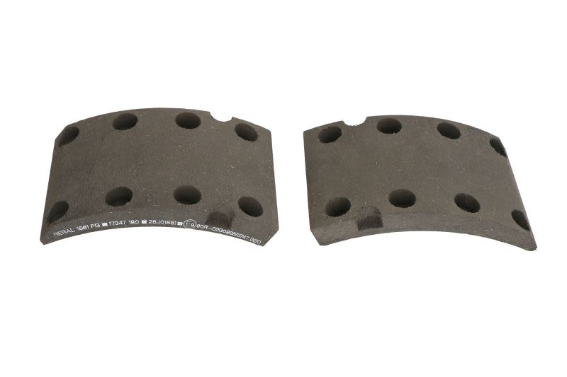 Kit de balatas de freno de tambor BERAL KBL17347.2-1561