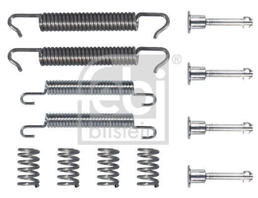 Kit de accesorios de balatas de freno FEBI 182186 para BMW Serie 1 (E81) 2006-2011