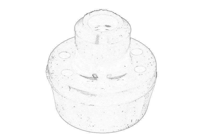 Soporte de radiador OE RENAULT 21 50 811 31R para Renault Clio V