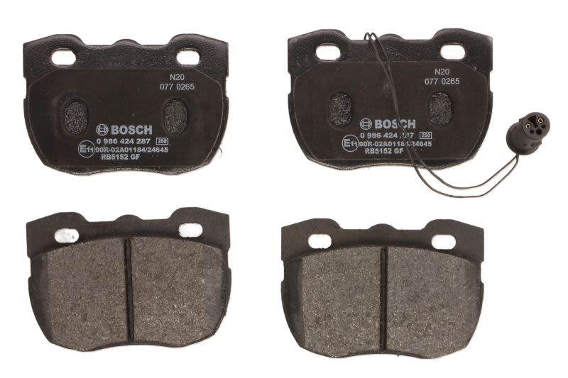 Pastillas de freno de disco BOSCH 0 986 424 287 para Land Rover 90 I