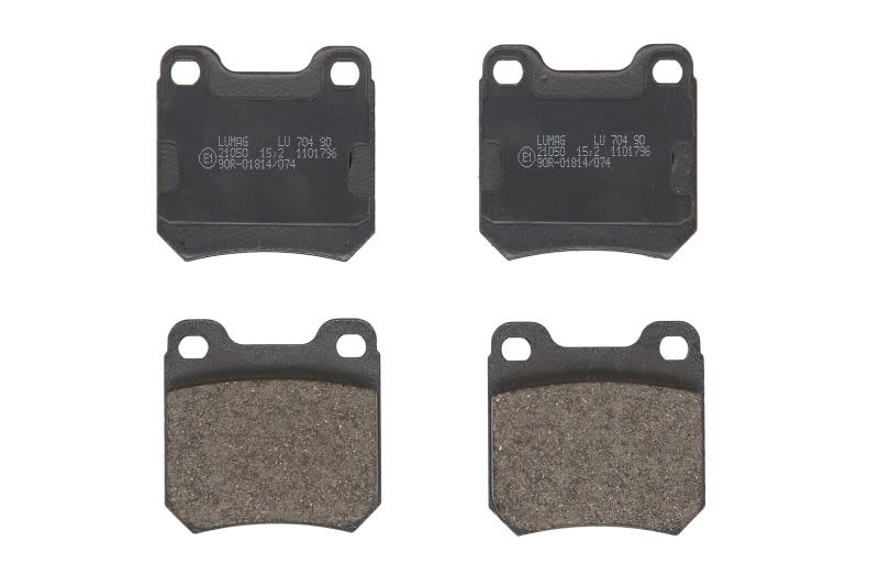 Pastillas de freno de disco BRECK 21050 00 704 00 para Chevrolet Vect