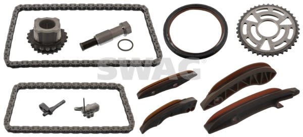 Kit de cadena de distribución SWAG 20 10 2040 para BMW Serie 1 (E81) 2006-2011