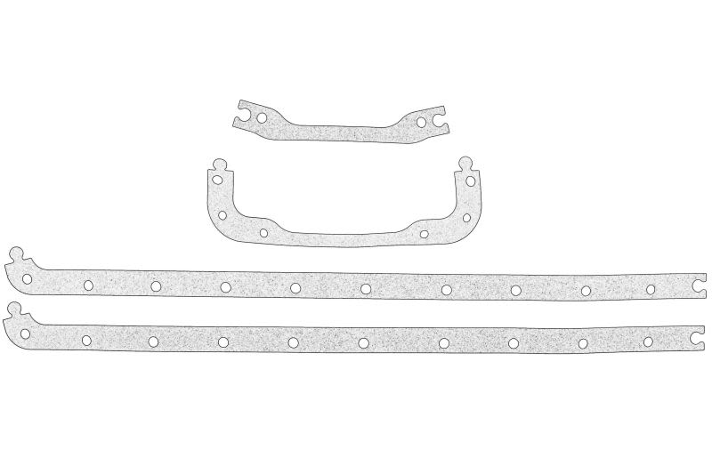 Empaquetadura de cárter de aceite OE AGCO V836322538-MF para Challenger RG