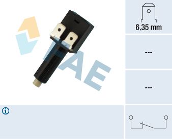 Interruptor de luz de freno FAE 24210 para Ford Fiest
