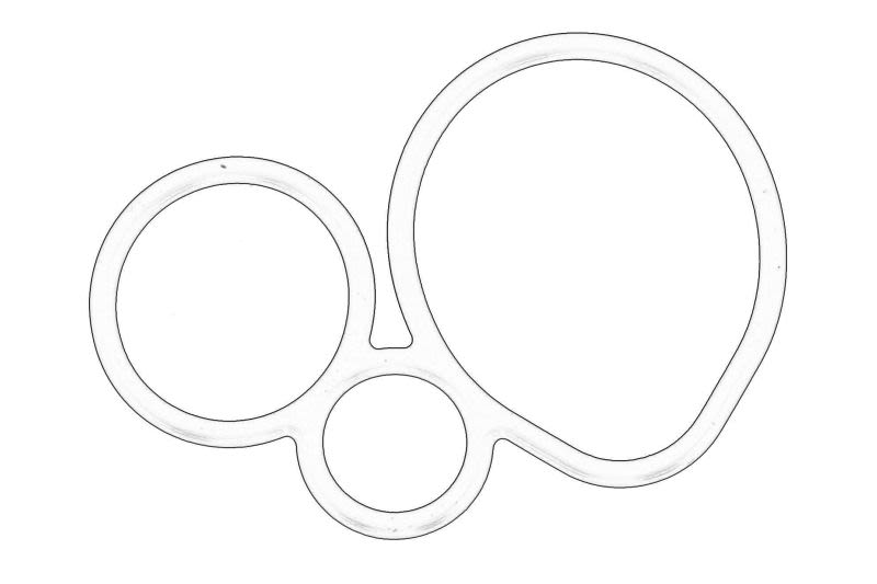 Empaquetadura de carcasa de filtro de aceite OE HONDA 15401-RBD-E01 para Honda CIVIC VIII