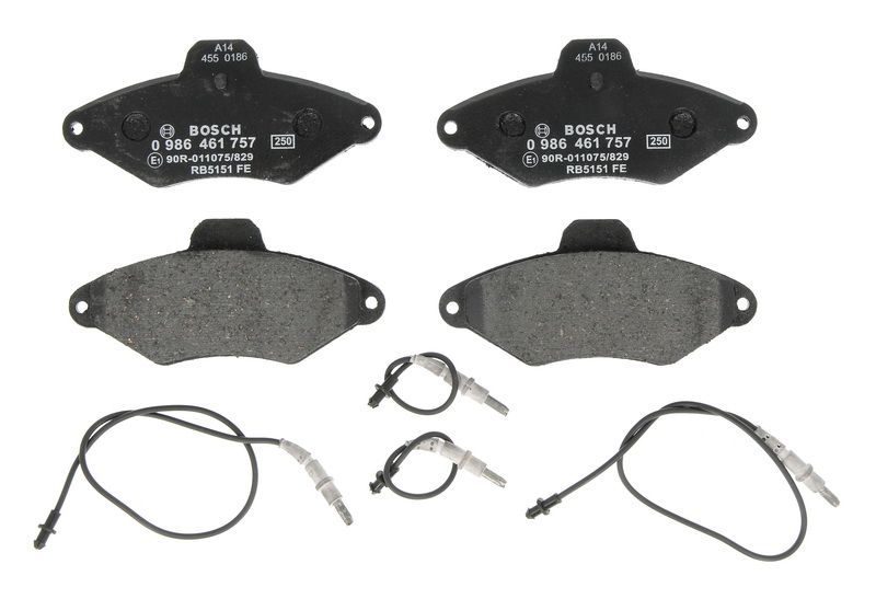 Pastillas de freno de disco BOSCH 0 986 461 757 para Citroen Xanti