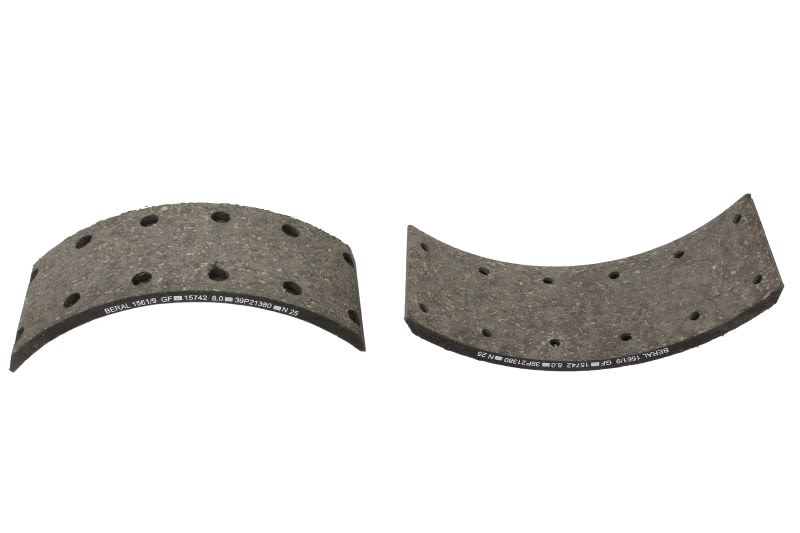 Kit de balatas de freno de tambor BERAL KBL15030.0-1561 para Iveco Daily I