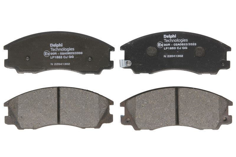 Pastillas de freno de disco DELPHI LP1853 para Hyundai Terracan 2.5D/2.9D/3.5