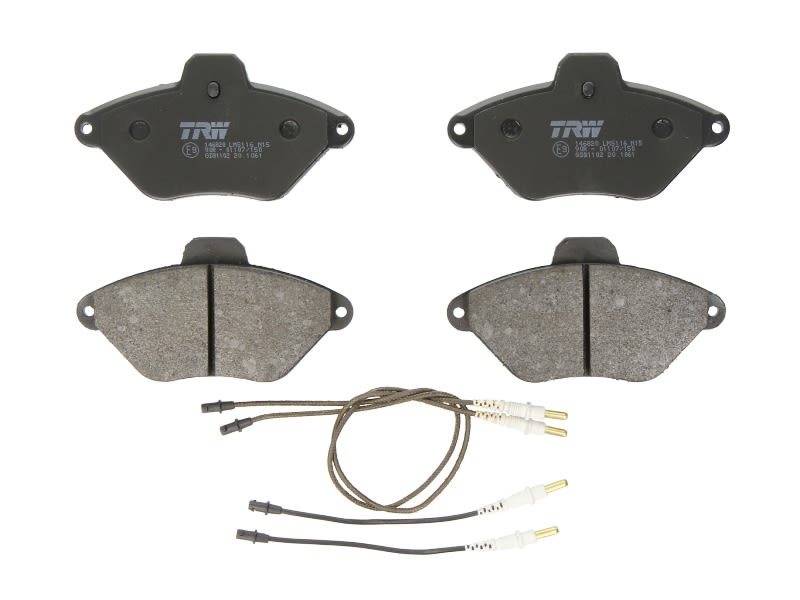Pastillas de freno de disco TRW GDB1102 para Citroen Xanti