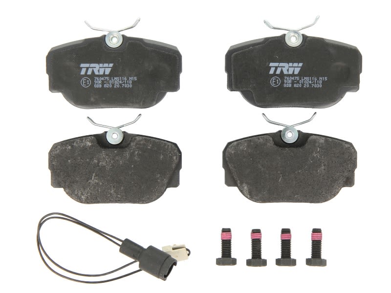 Pastillas de freno de disco TRW GDB820 para BMW Serie 3 (E30) 1982-1994