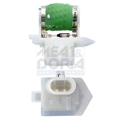Resistencia de electroventilador de radiador MEAT & DORIA 667416 para Fiat Punto