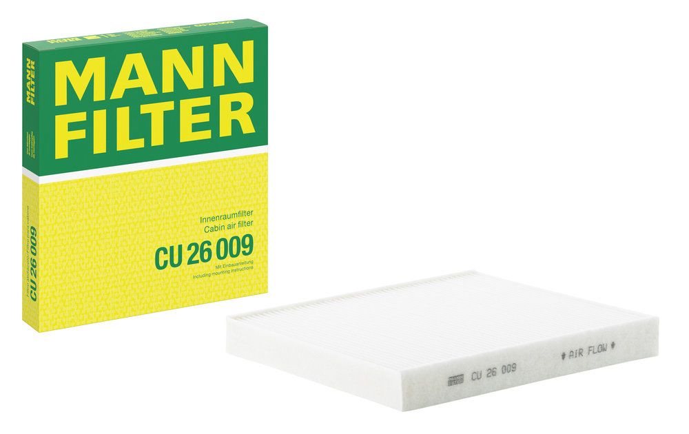 Filtro de aire de cabina MANN-FILTER CU 26 009
