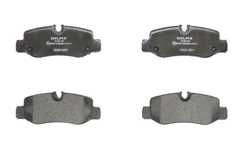 Pastillas de freno de disco DELPHI LP3139 para Mercedes-Benz Marco Polo Camper (W447) 2014-