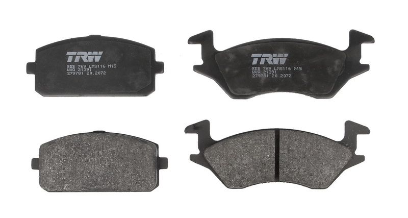 Pastillas de freno de disco TRW GDB769 para Toyota Starlet