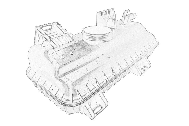 Unidad de estanque de urea OE IVECO 5801761617