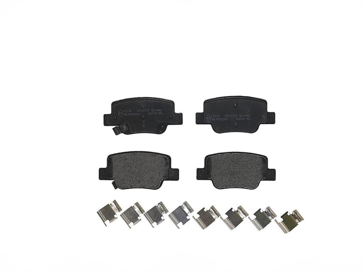 Pastillas de freno de disco BREMBO P 83 114 para Toyota Verso